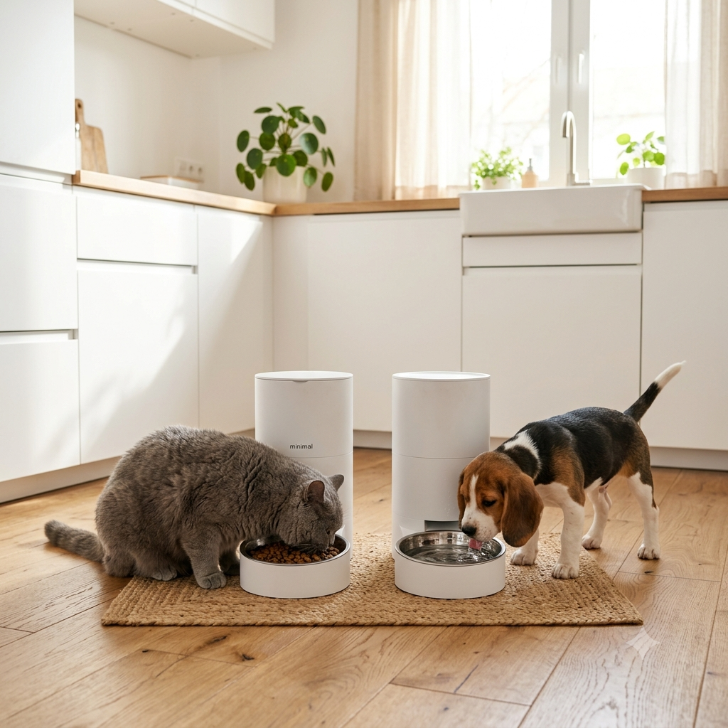 Automatic Pet Feeder With Camera - Paw Smile