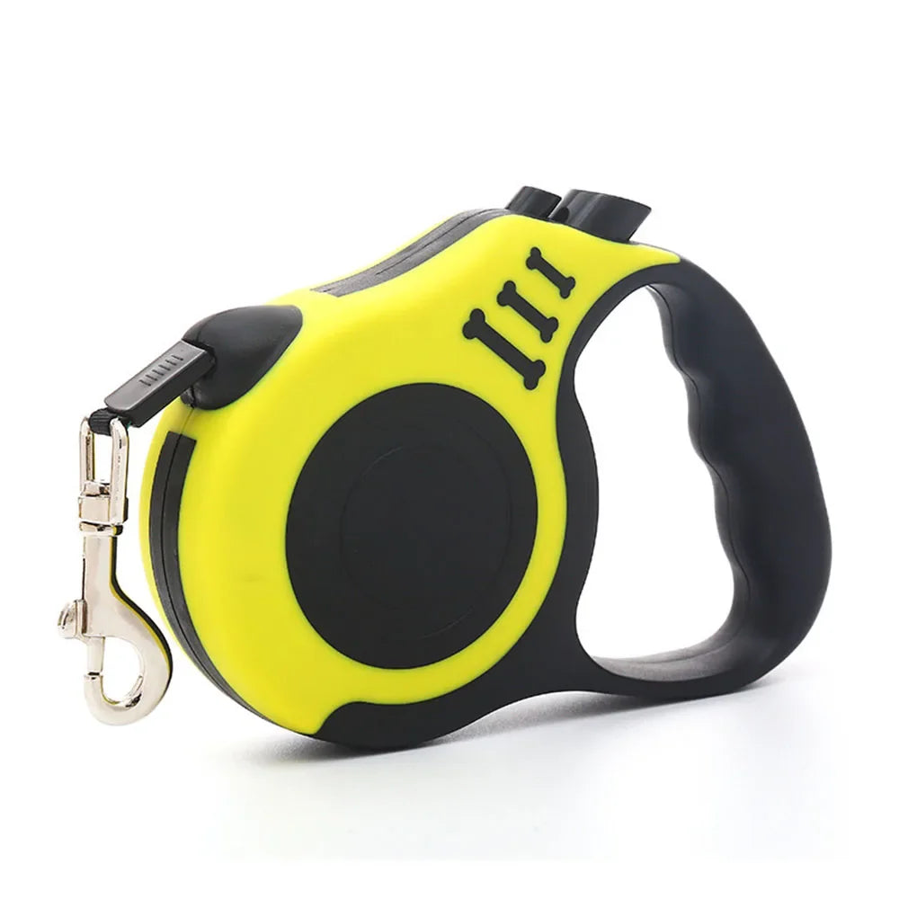 Retractable Dog Leash 3M/5M | Tangle-Free Nylon Walking Lead for Small Dogs & Cats