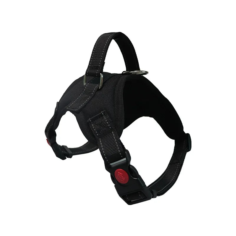 Heavy-Duty No-Pull Dog Harness | Adjustable Reflective Vest for Small, Medium & Large Dogs