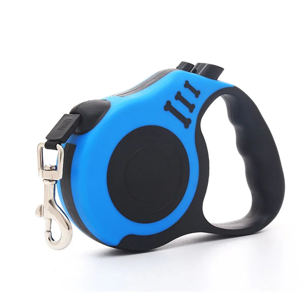 Retractable Dog Leash 3M/5M | Tangle-Free Nylon Walking Lead for Small Dogs & Cats