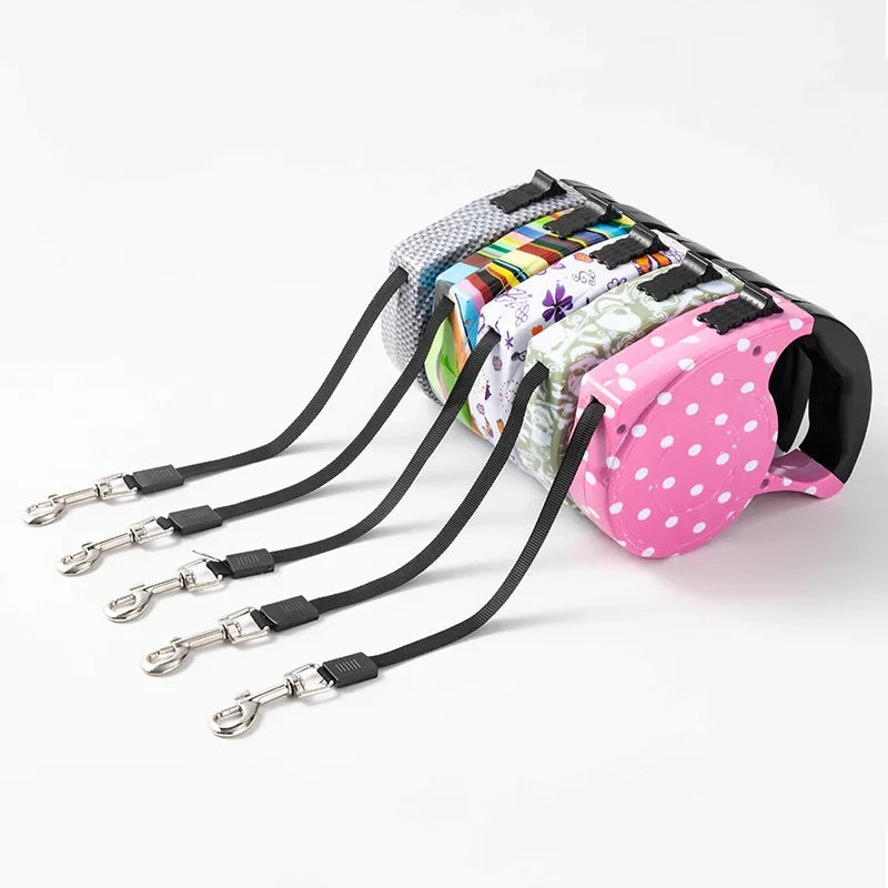5M Retractable Dog Leash | Extendable Walking Lead for Small Dogs