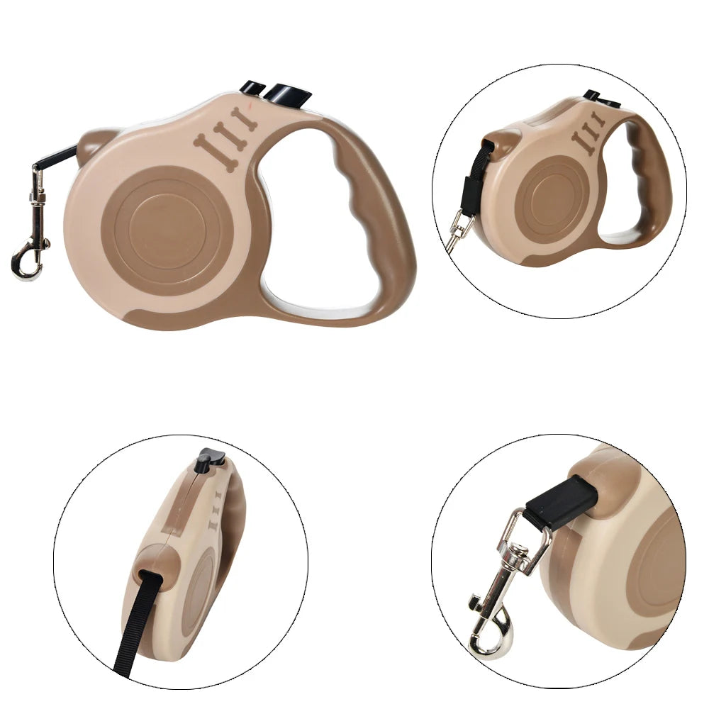 3M/5M Retractable Dog Leash | Automatic Extendable Lead for Small, Medium & Large Dogs and Cats