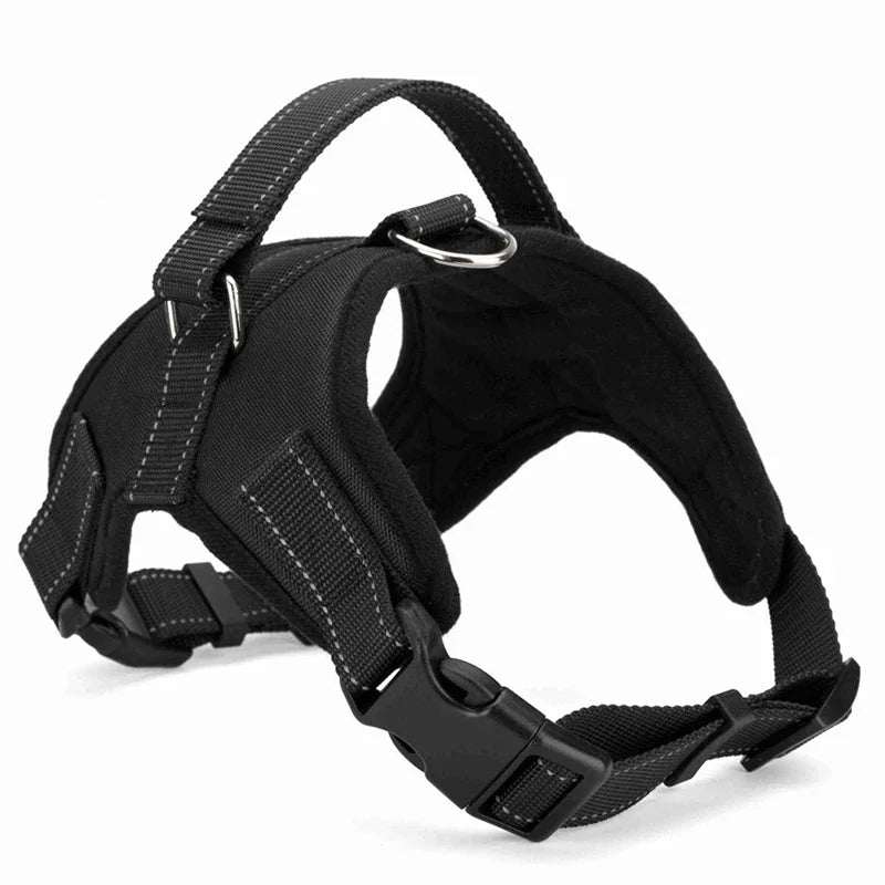 Adjustable Quick Release Dog Harness | Breathable Nylon Vest for Puppies & Small to Large Dogs