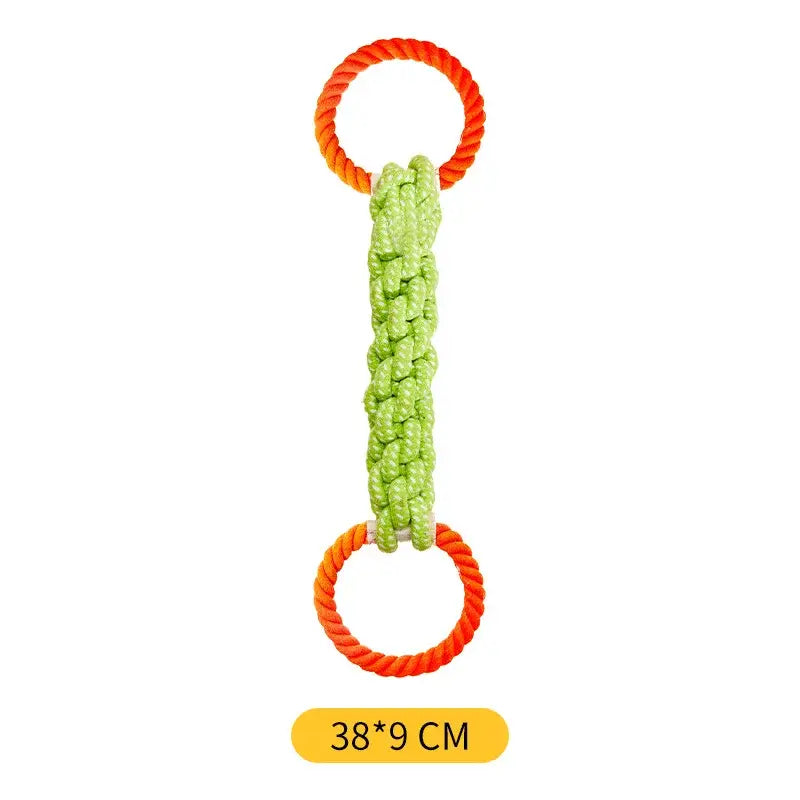 Durable Cotton Rope Dog Toy | Heavy-Duty Chew & Tug Toy for Dental Health