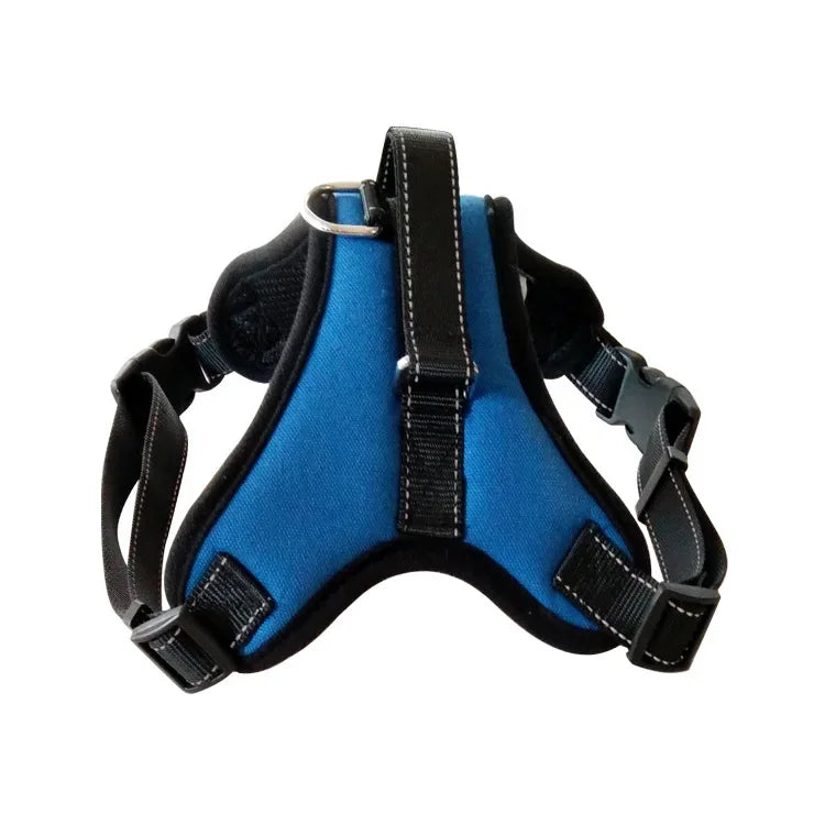 Adjustable Quick Release Dog Harness | Breathable Nylon Vest for Puppies & Small to Large Dogs