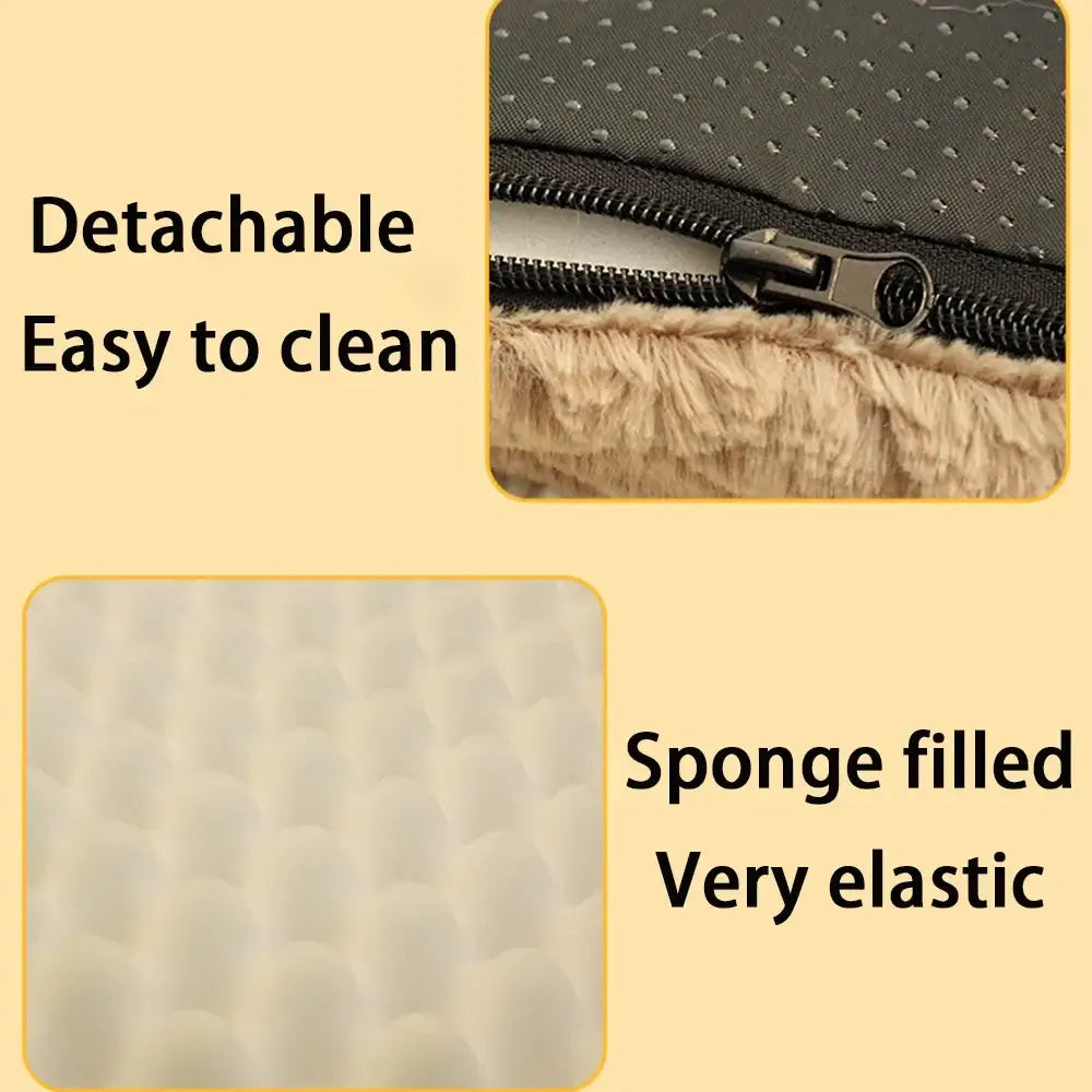 3D foam and waterproof liner inside orthopedic memory foam dog bed