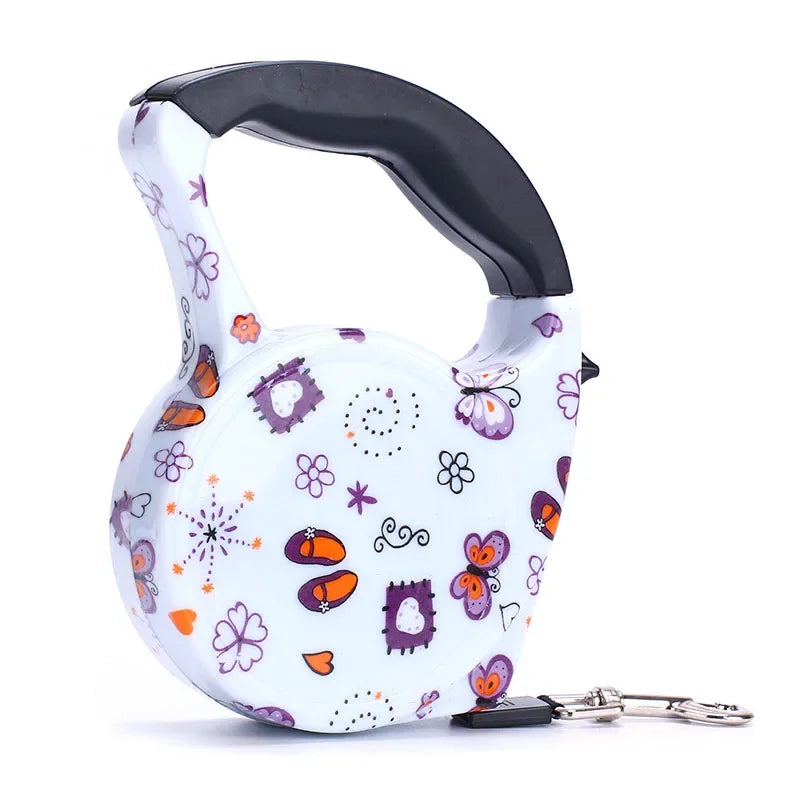 Retractable Dog Leash 3M/5M | Tangle-Free Nylon Walking Lead for Small Dogs & Cats