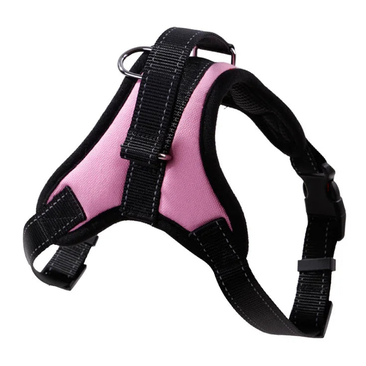 Heavy-Duty No-Pull Dog Harness | Adjustable Reflective Vest for Small, Medium & Large Dogs