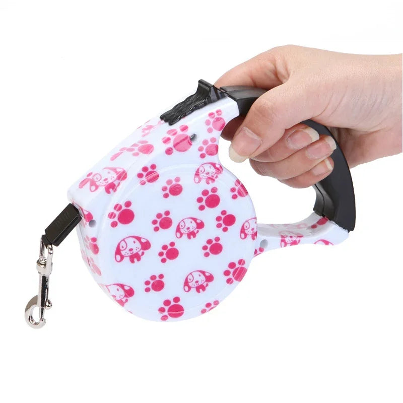 5M Retractable Dog Leash | Extendable Walking Lead for Small Dogs