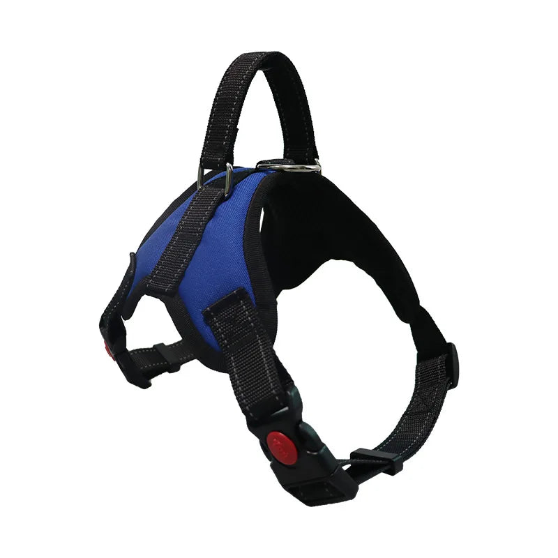 Heavy-Duty No-Pull Dog Harness | Adjustable Reflective Vest for Small, Medium & Large Dogs