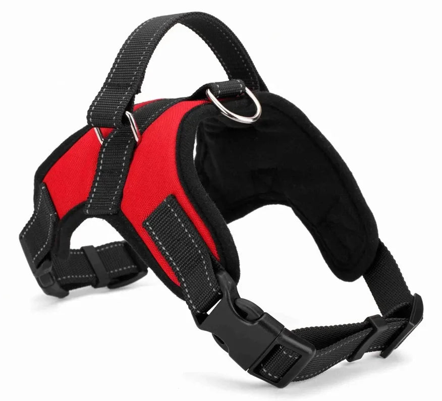 Adjustable Quick Release Dog Harness | Breathable Nylon Vest for Puppies & Small to Large Dogs