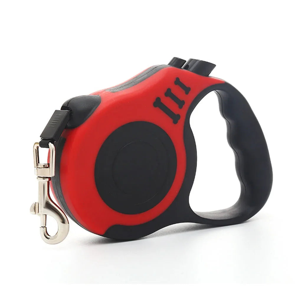 Retractable Dog Leash 3M/5M | Tangle-Free Nylon Walking Lead for Small Dogs & Cats