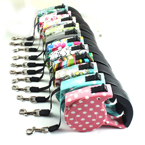 5M Retractable Dog Leash | Extendable Walking Lead for Small Dogs