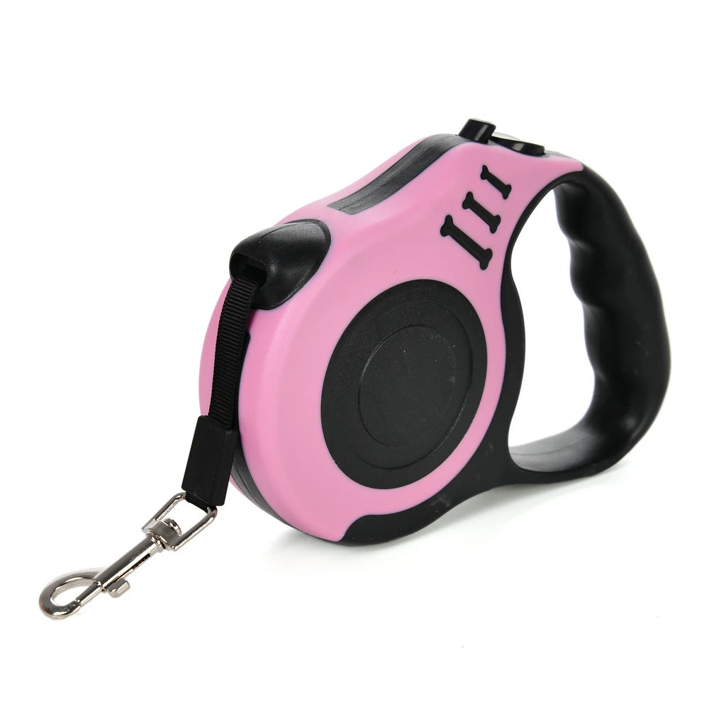 3M & 5M Retractable Dog Leash | Automatic Tangle-Free Walking Lead for Small, Medium & Large Dogs