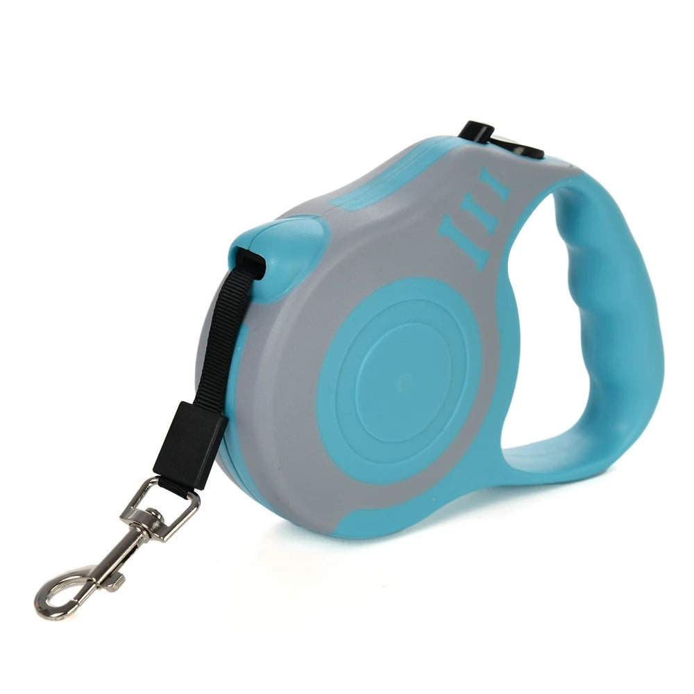 3M & 5M Retractable Dog Leash | Automatic Tangle-Free Walking Lead for Small, Medium & Large Dogs