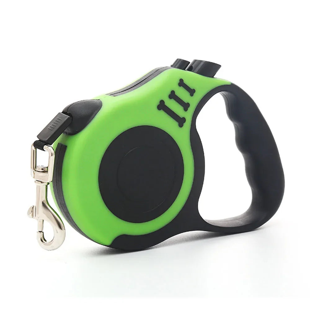 Retractable Dog Leash 3M/5M | Tangle-Free Nylon Walking Lead for Small Dogs & Cats