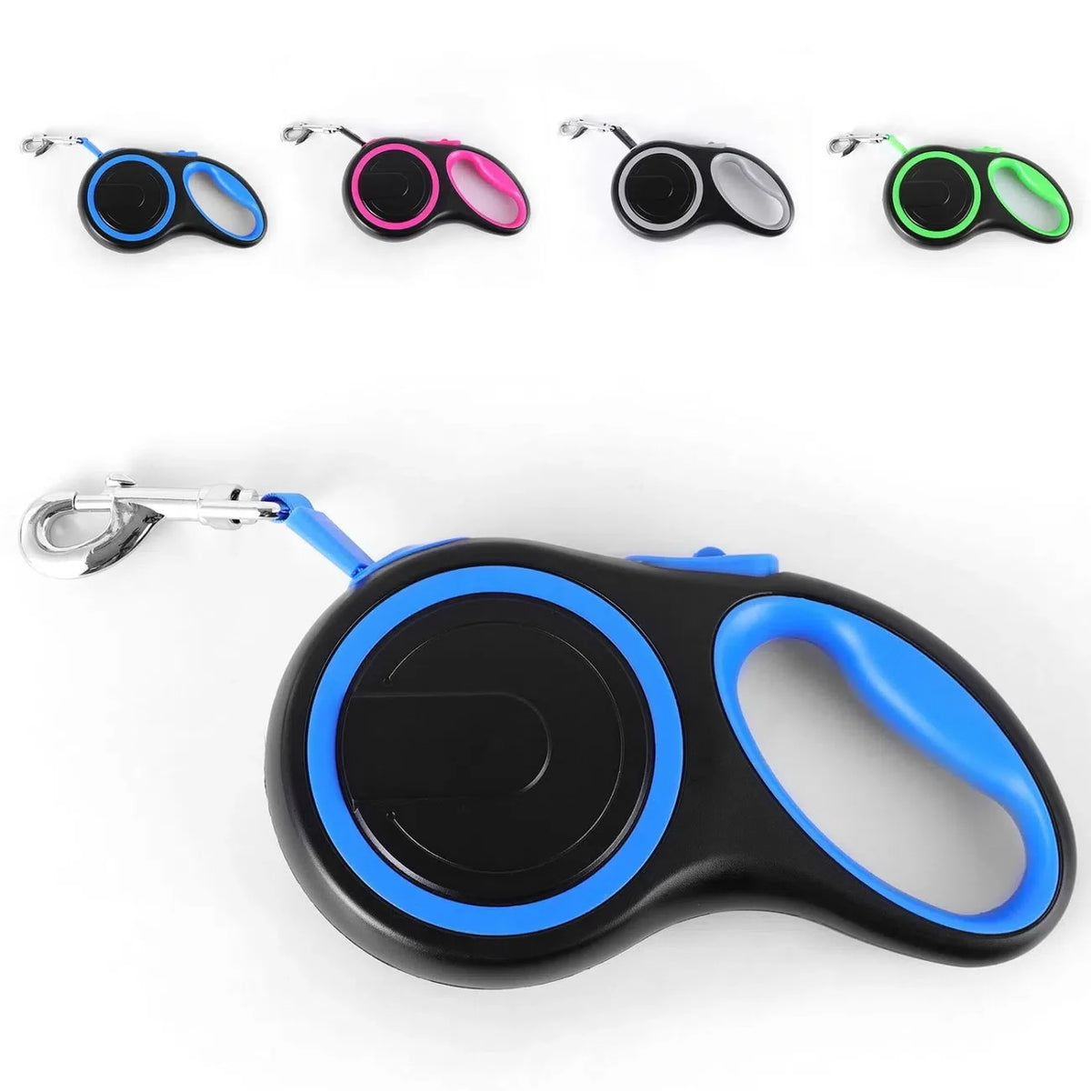 Retractable Dog Leash 3M/5M | Heavy-Duty Nylon Walking Lead for Small, Medium & Large Dogs